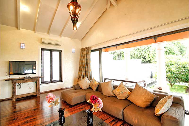 Villas in Goa, On The Hill - Living Room