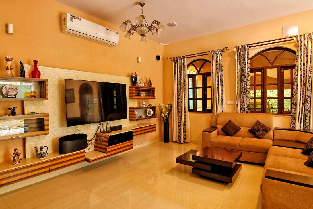 Villas in Goa, Villa Mits - Living Room