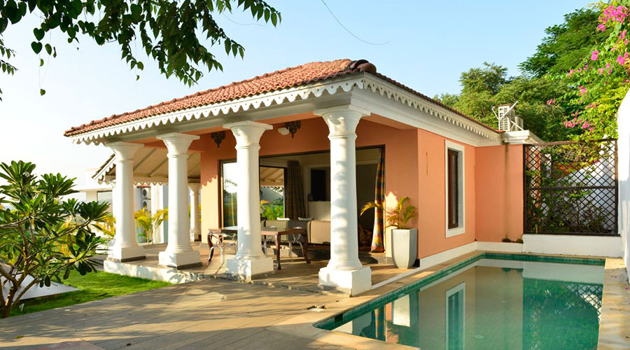 Villas in Goa, On The Hill - Swimming Pool