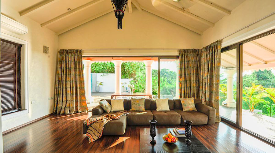 Villas in Goa, On The Hill - Living Room